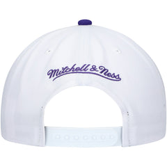 Milwaukee Bucks Hardwood Classics Core 2-Tone 2.0 Pro Snapback Hat White/Purple | Mitchell & Ness discount