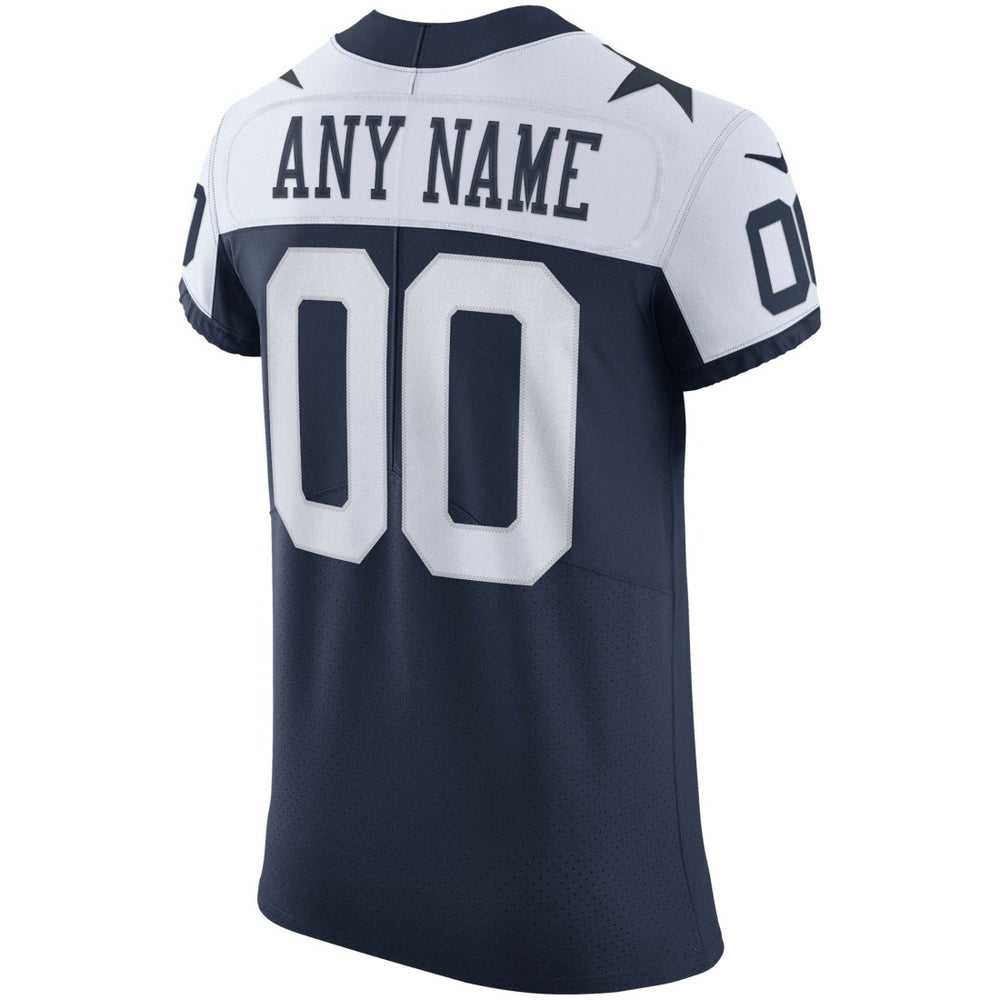 Nike Dallas Cowboys Alternate Vapor Elite Custom Jersey Navy