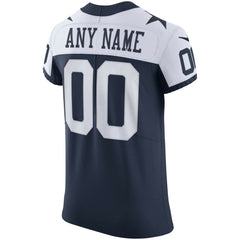 Nike Dallas Cowboys Alternate Vapor Elite Custom Jersey Navy