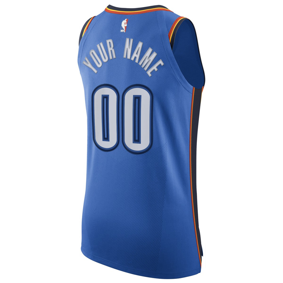 Oklahoma City Thunder Authentic Custom Jersey Blue Icon Edition | Nike US