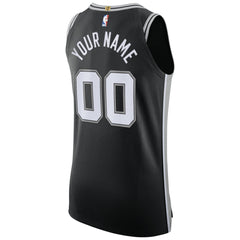 San Antonio Spurs Authentic Custom Jersey Black Icon Edition | Nike online