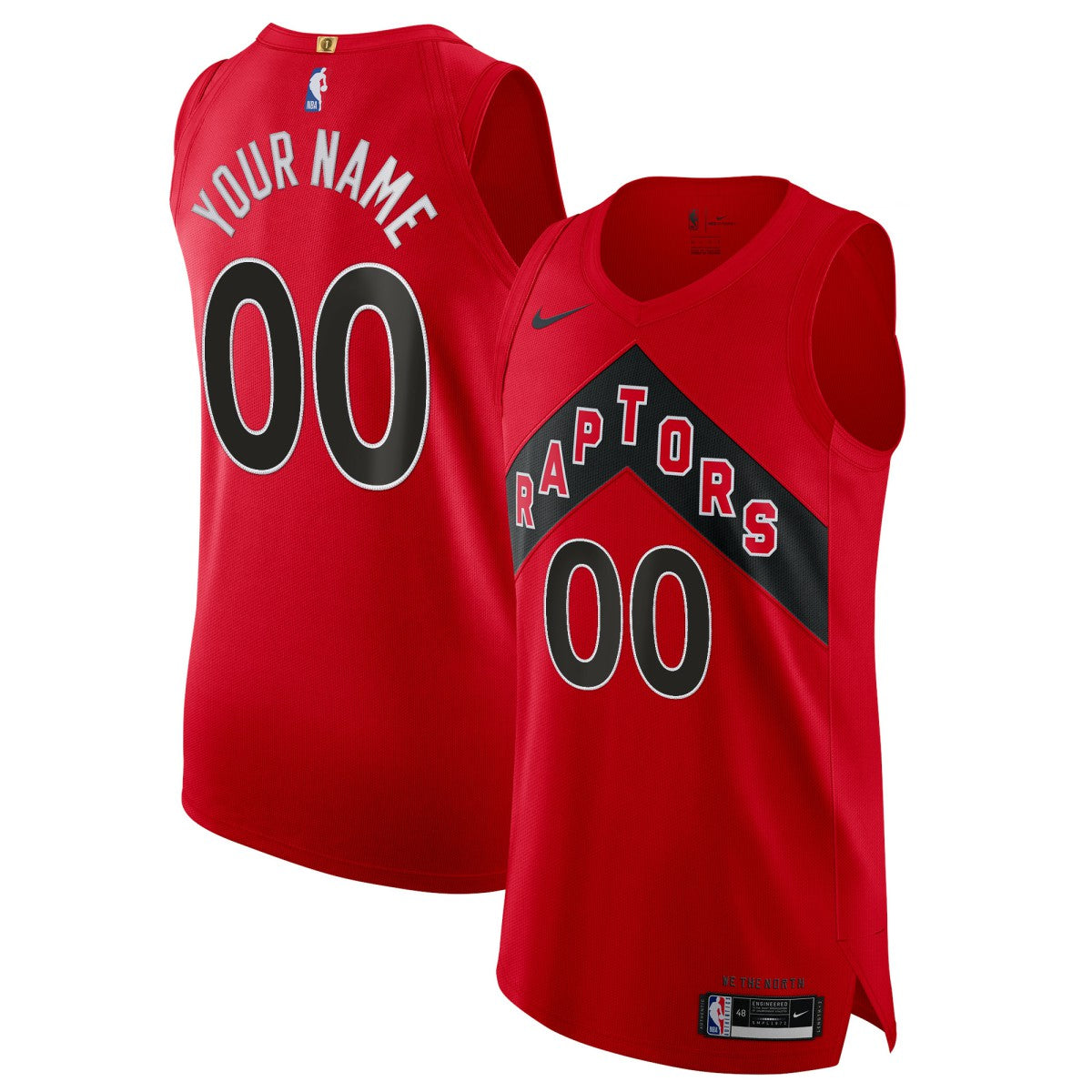 Toronto Raptors 2020/21 Authentic Custom Jersey Red Icon Edition | Nike Near Me