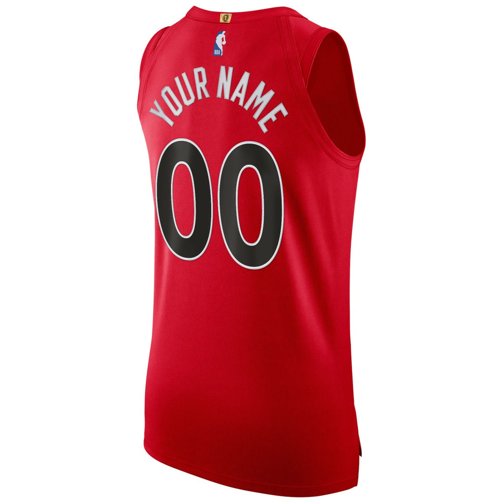 Toronto Raptors 2020/21 Authentic Custom Jersey Red Icon Edition | Nike Near Me