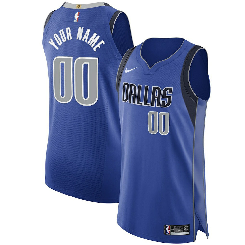 Dallas Mavericks 2020/21 Authentic Custom Jersey Royal for sale Icon Edition | Nike outlet