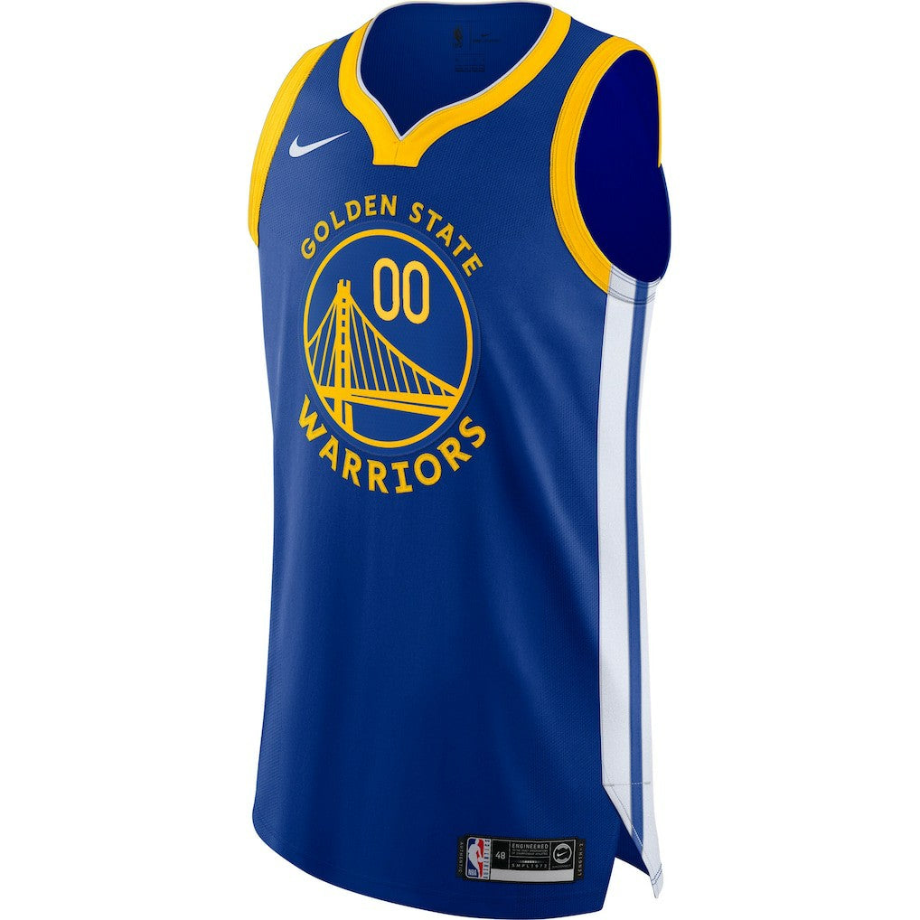 Golden State Warriors 2020/21 Authentic Custom Jersey Blue for sale Icon Edition | Nike Near Me