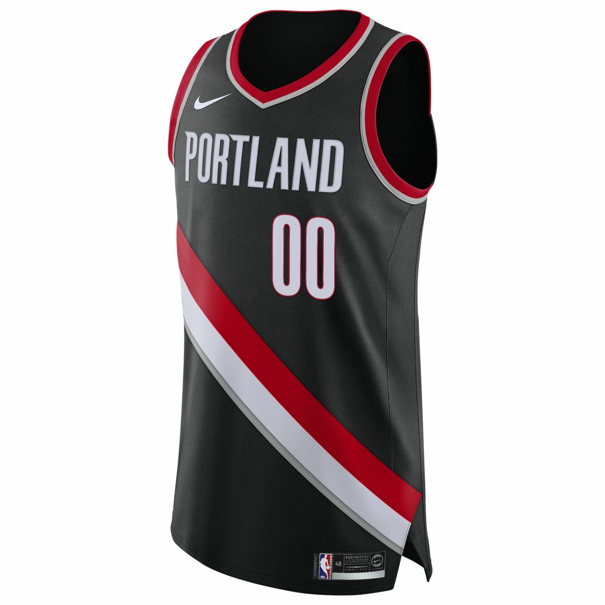 Portland Trail Blazers 2020/21 Authentic Custom Jersey Black Icon Edition | Nike discount