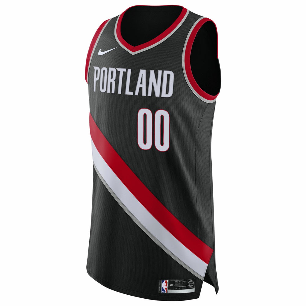 Portland Trail Blazers 2020/21 Authentic Custom Jersey Black Icon Edition | Nike discount