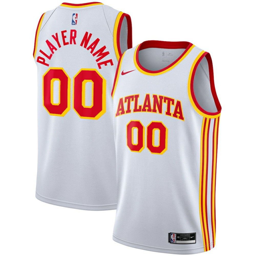 Atlanta Hawks 2020/21 Swingman Custom Jersey Association Edition White | Nike online