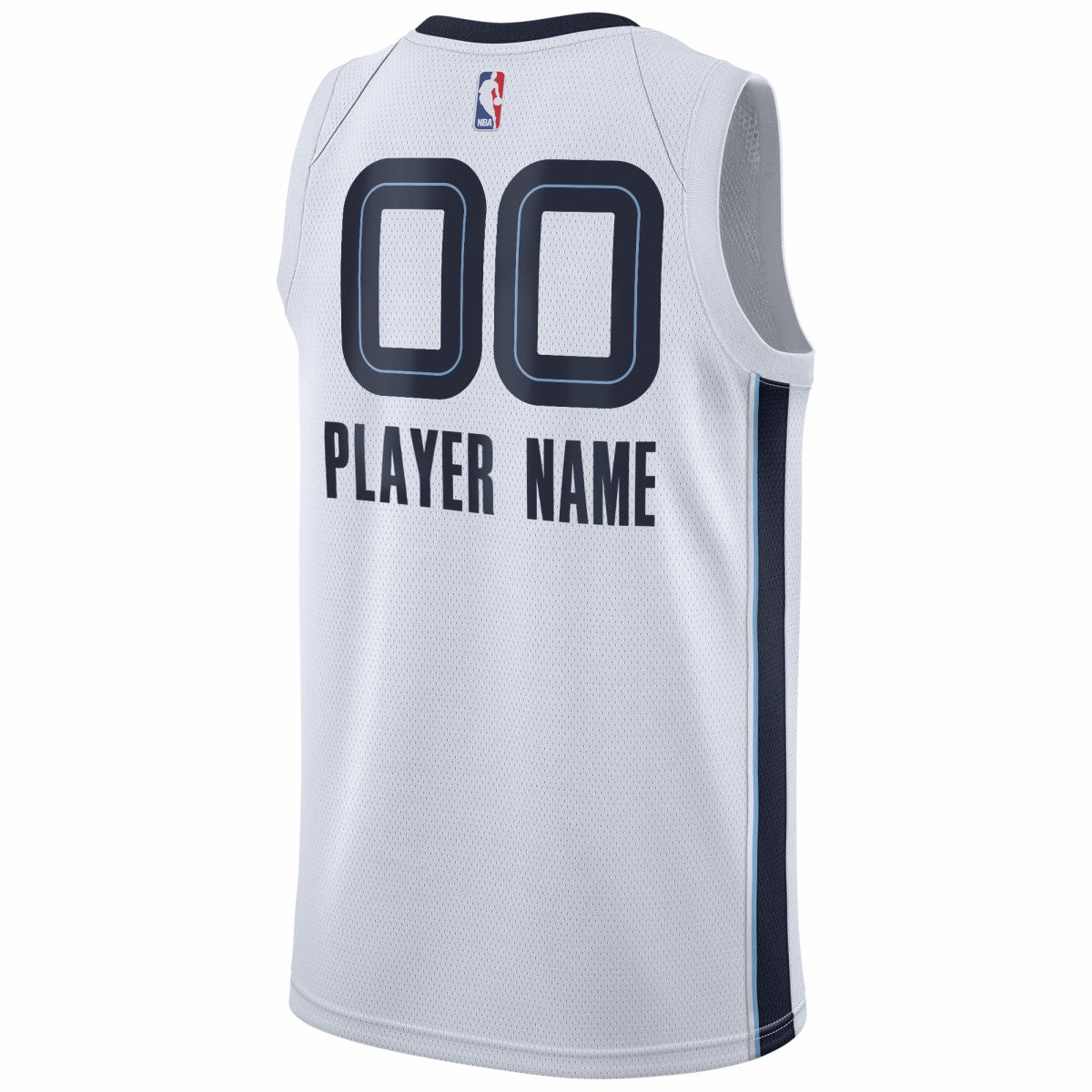 Memphis Grizzlies 2020/21 Swingman Custom Jersey Association Edition White | Nike Near Me