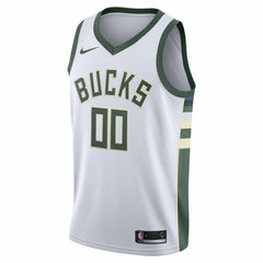 Milwaukee Bucks 2020/21 Swingman Custom Jersey Association Edition White | Nike Near Me