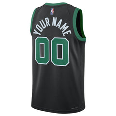 Boston Celtics Jordan Brand Unisex 2022/23 Swingman Custom Jersey Statement Edition Black