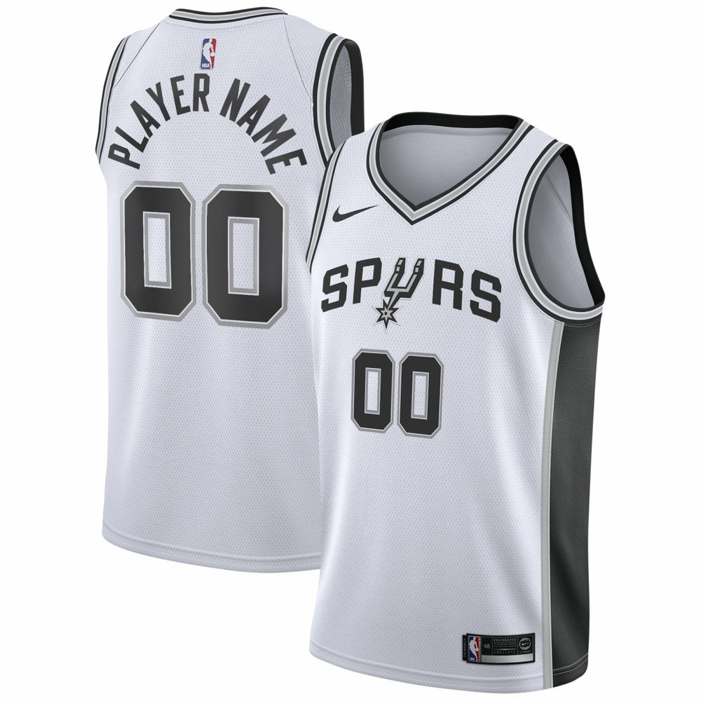 San Antonio Spurs 2020/21 Swingman Custom Jersey Association Edition White | Nike US