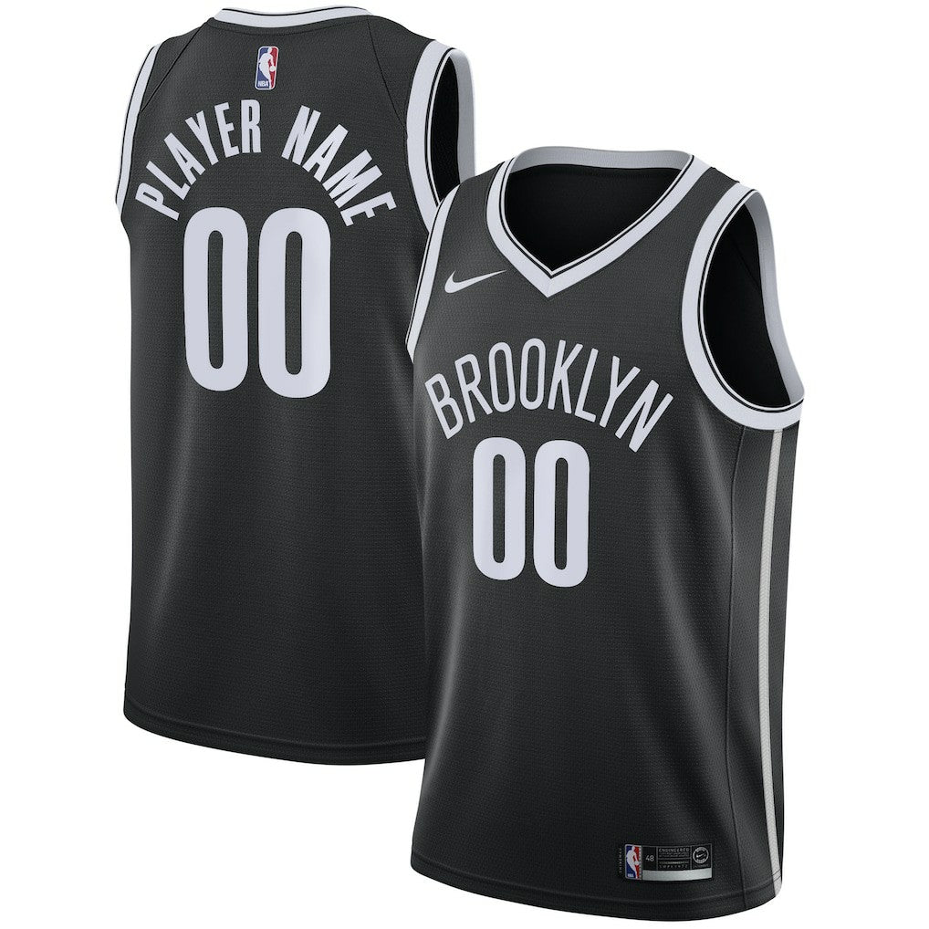 Brooklyn Nets 2020/21 Swingman Custom Jersey Icon Edition Black | Nike online