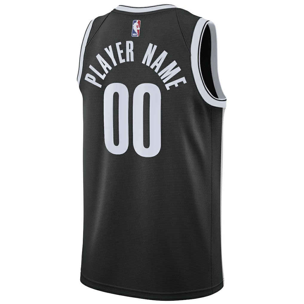 Brooklyn Nets 2020/21 Swingman Custom Jersey Icon Edition Black | Nike online
