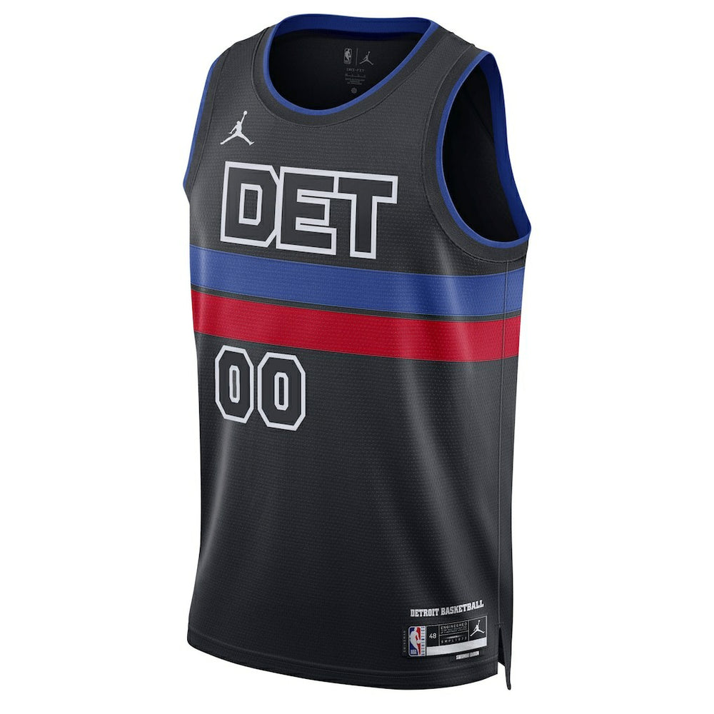 Detroit Pistons Jordan Brand Unisex 2022/23 Swingman Custom Jersey Statement Editi- Blue