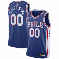 Philadelphia 76ers 2020/21 Swingman Custom Jersey Icon Edition Royal | Nike US