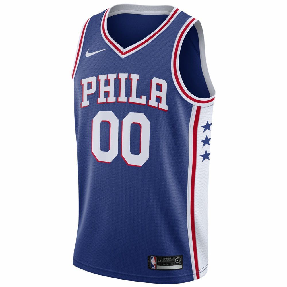 Philadelphia 76ers 2020/21 Swingman Custom Jersey Icon Edition Royal | Nike US