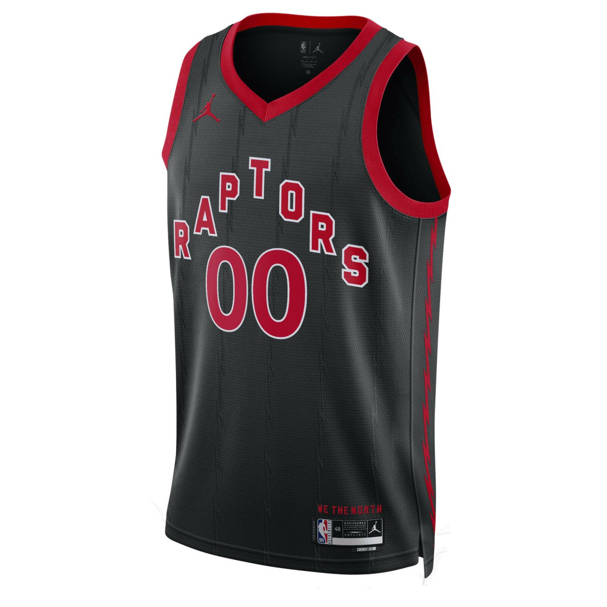 Toronto Raptors Jordan Brand Unisex 2022/23 Swingman Custom Jersey Statement Edition Black