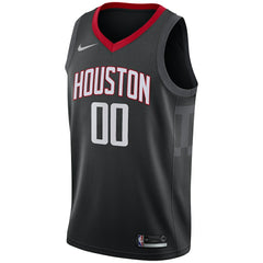 Houston Rockets Swingman Custom Jersey Black Statement Edition | Nike Lifestyle