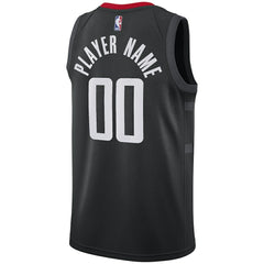 Houston Rockets Swingman Custom Jersey Black Statement Edition | Nike Lifestyle