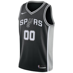 San Antonio Spurs Swingman Custom Jersey Black Icon Edition | Nike Lifestyle