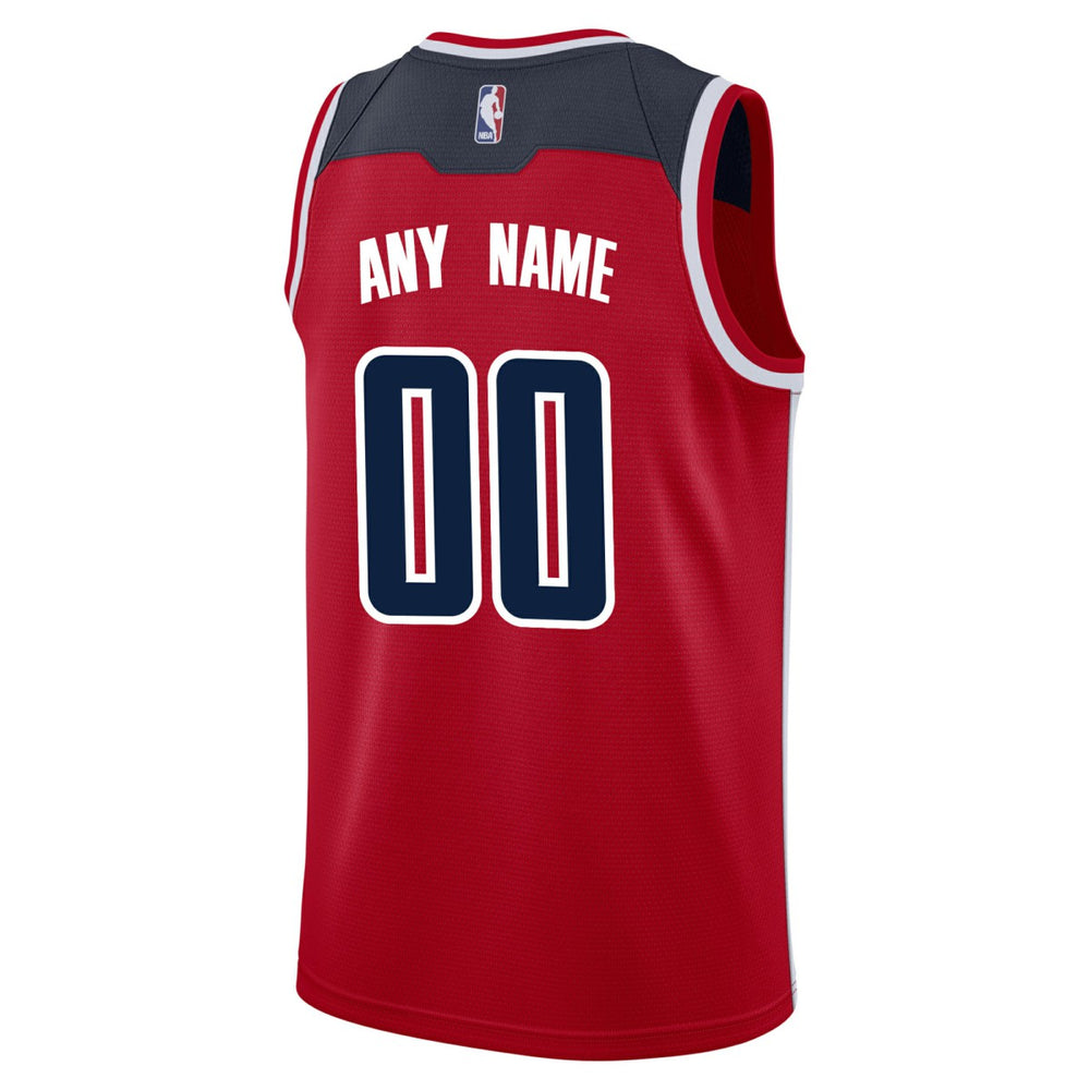 Washington Wizards Swingman Custom Jersey Red Icon Edition | Nike for sale