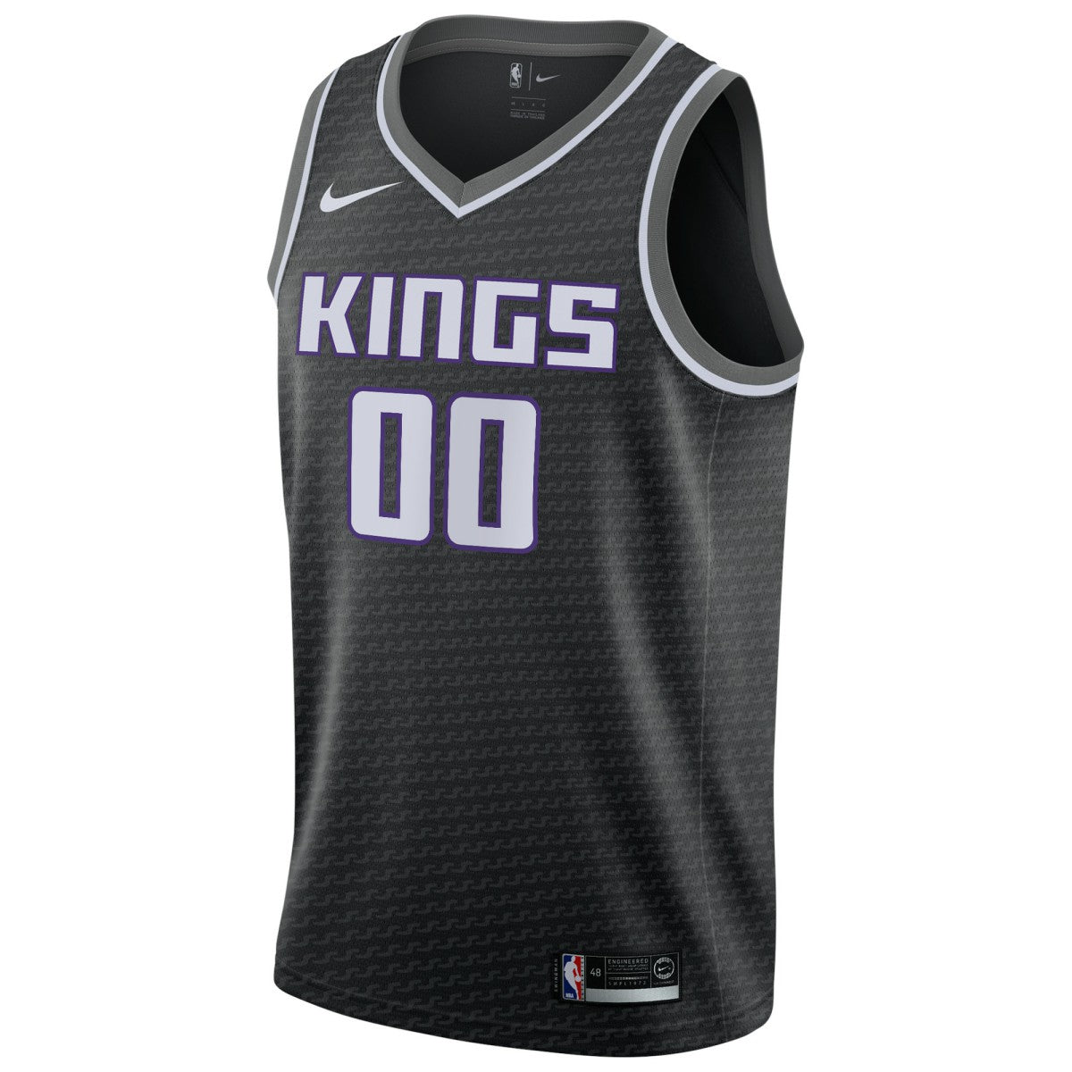 Sacramento Kings Swingman Custom Jersey Black Statement Edition | Nike for sale