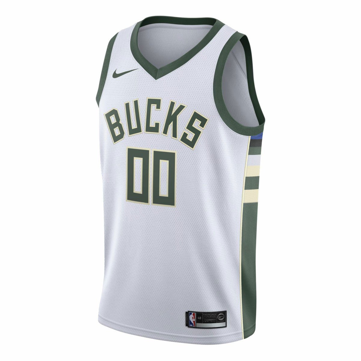 Milwaukee Bucks Swingman Custom Jersey White Association Edition | Nike for sale