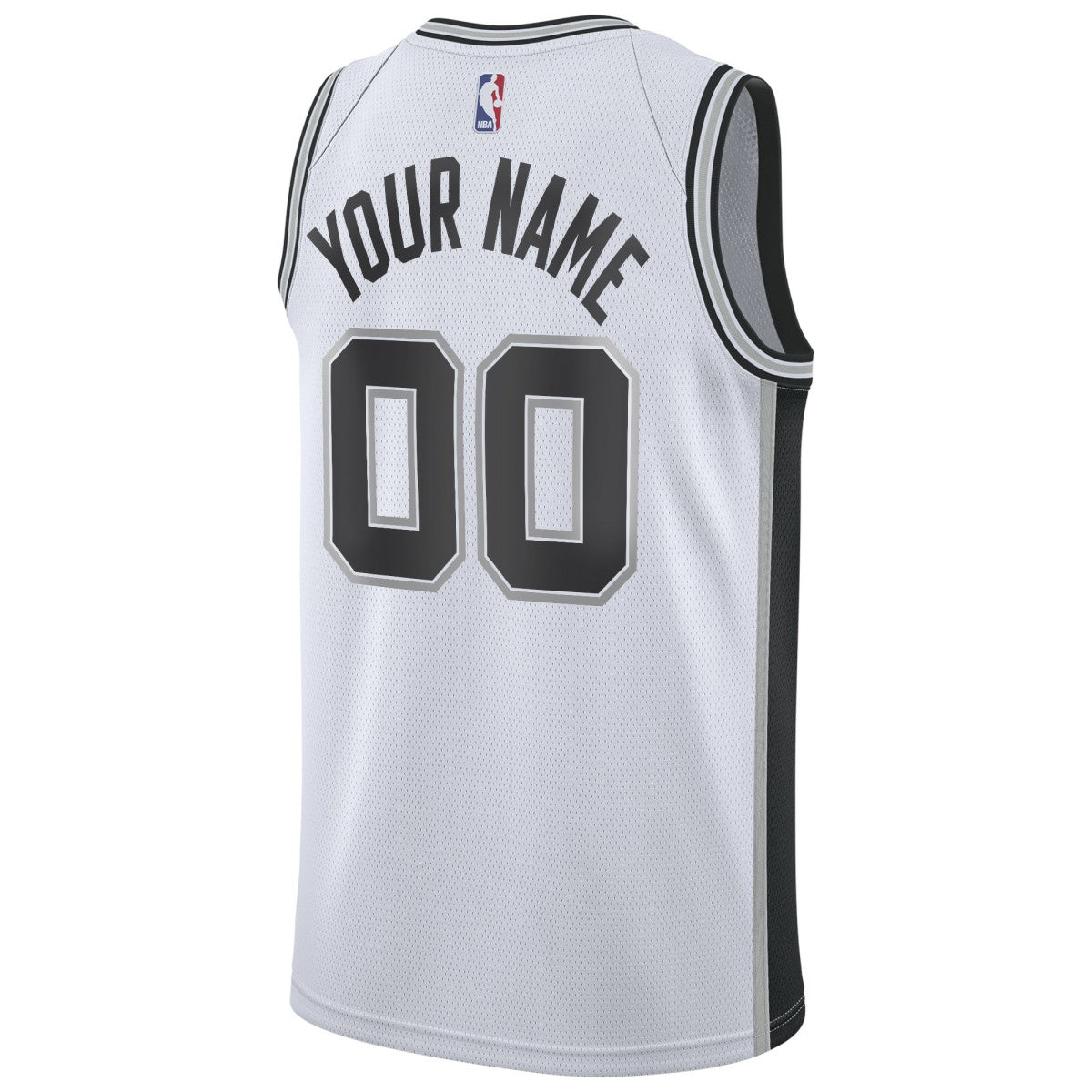 San Antonio Spurs Custom Swingman Jersey White Association Edition | Nike Lifestyle