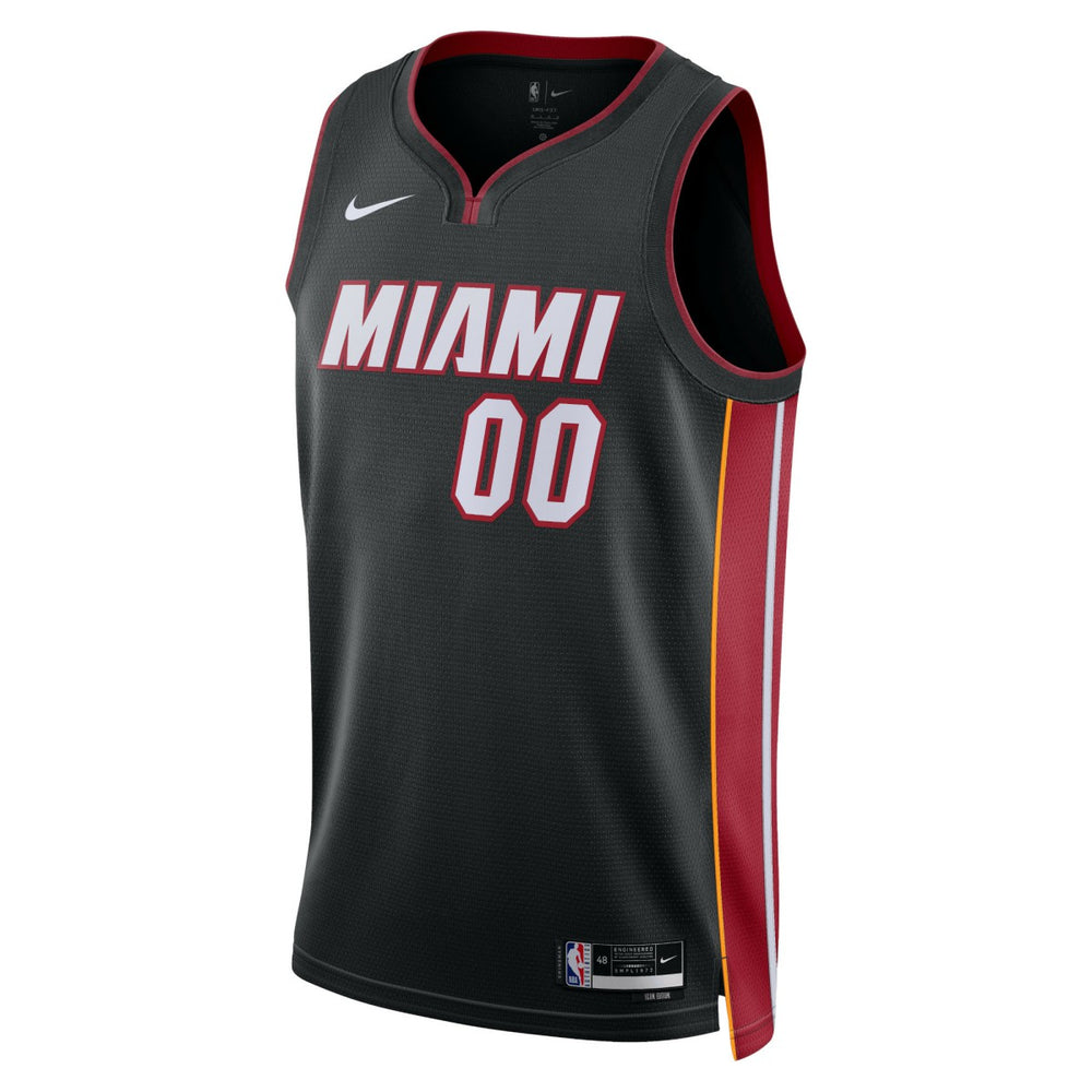 Miami Heat Unisex Swingman Custom Jersey Black Icon Edition | Nike for sale