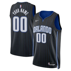 Orlando Magic Unisex Swingman Custom Jersey Black Icon Edition | Nike US