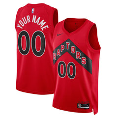 Toronto Raptors Unisex Swingman Custom Jersey Red Icon Edition | Nike Lifestyle