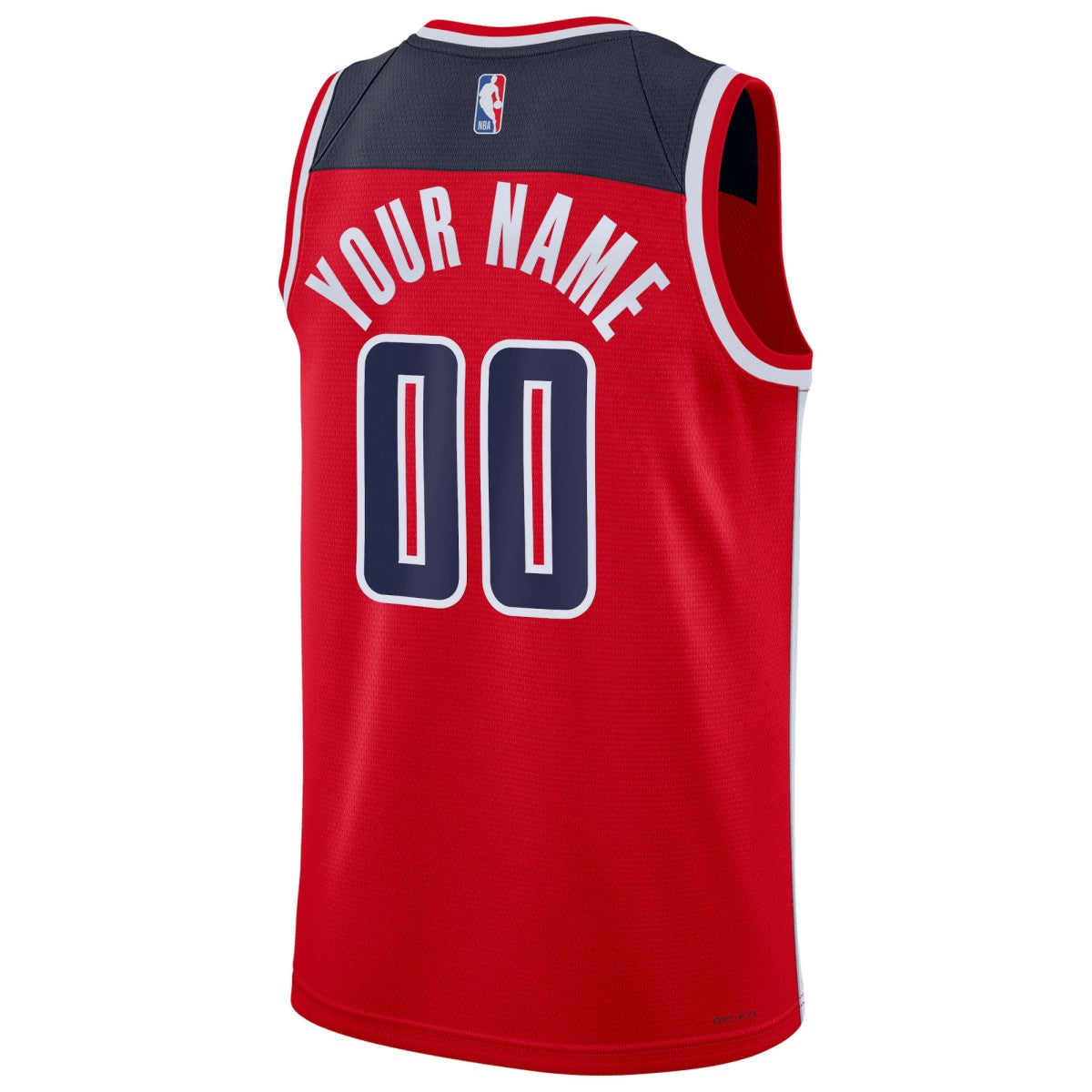 Washington Wizards Unisex Swingman Custom Jersey Red Icon Edition | Nike Lifestyle
