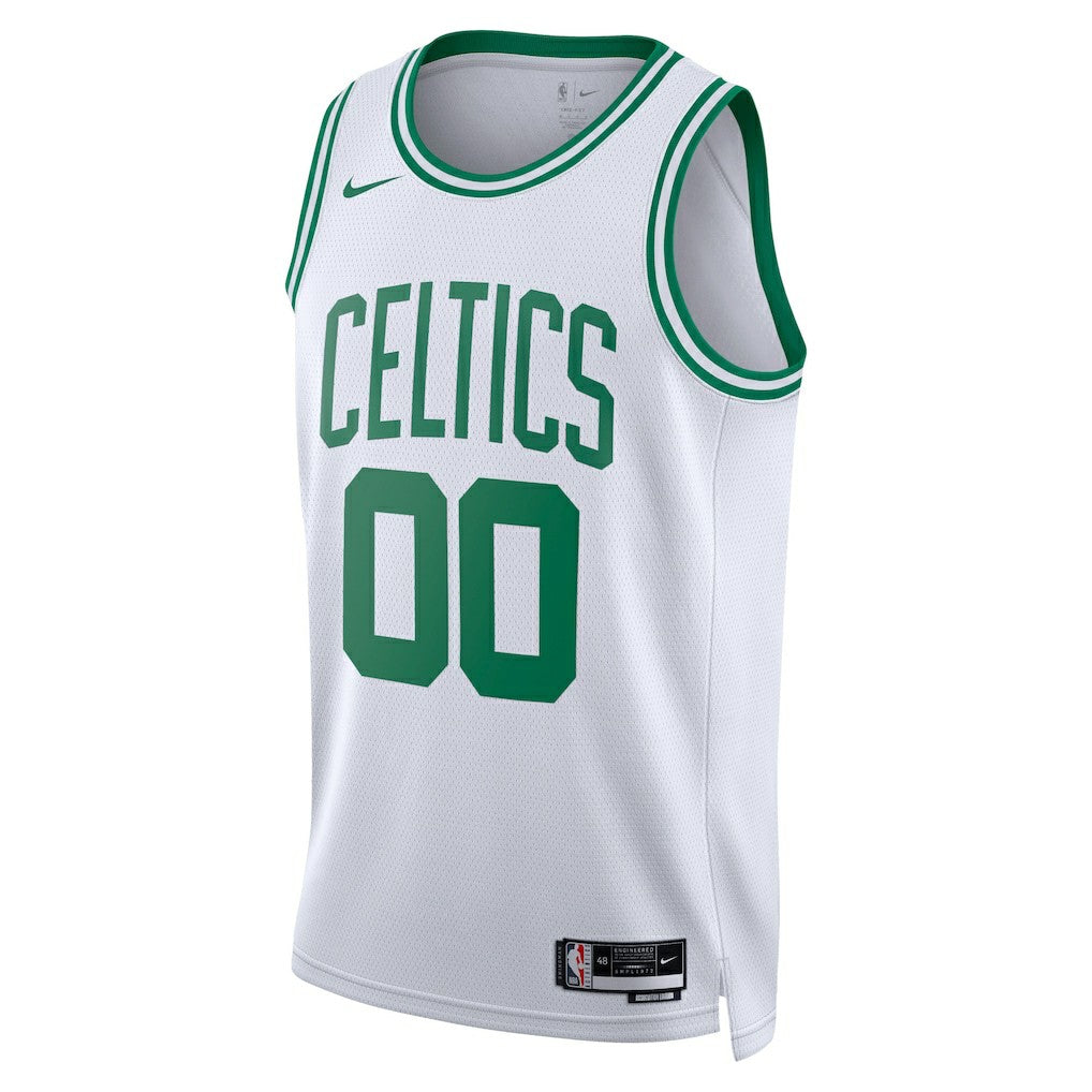 Boston Celtics Unisex Swingman Custom Jersey White Association Edition | Nike Near Me