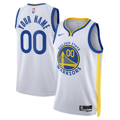 Golden State Warriors Unisex Swingman Custom Jersey White for sale Association Edition | Nike Near Me