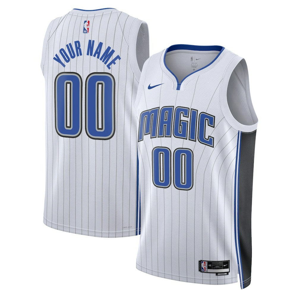 Orlando Magic Unisex Swingman Custom Jersey White Association Edition | Nike for sale