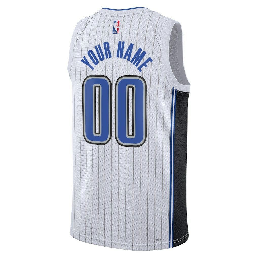 Orlando Magic Unisex Swingman Custom Jersey White Association Edition | Nike for sale