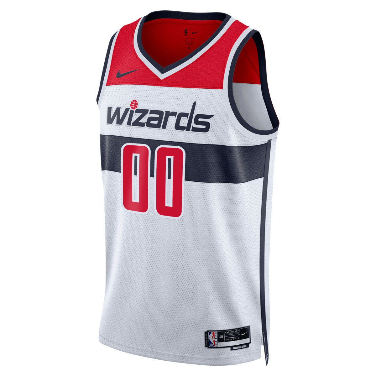 Washington Wizards Unisex Swingman Custom Jersey White Association Edition | Nike outlet