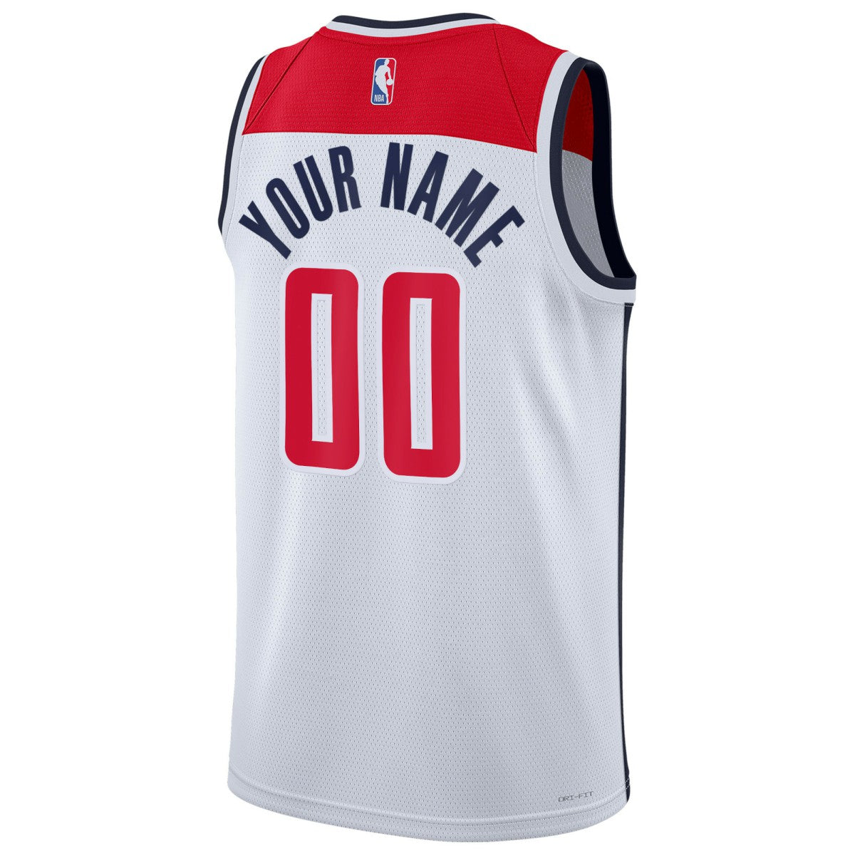 Washington Wizards Unisex Swingman Custom Jersey White Association Edition | Nike outlet