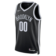 Brooklyn Nets Unisex Swingman Custom Jersey Black Icon Edition | Nike outlet
