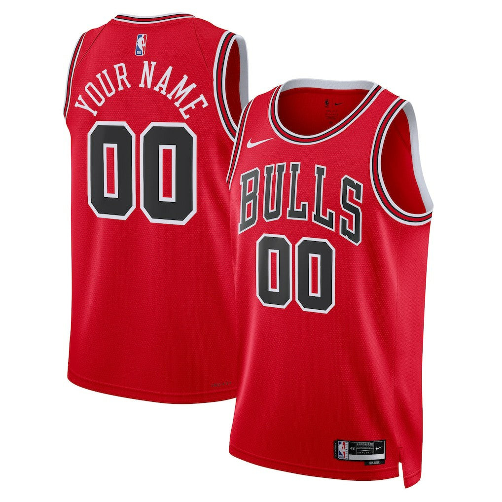 Chicago Bulls Unisex Swingman Custom Jersey Red for sale Icon Edition | Nike Near Me