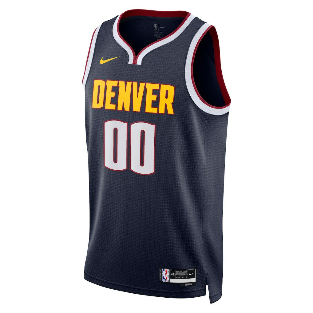 Denver Nuggets Unisex Swingman Custom Jersey Navy for sale Icon Edition | Nike for sale