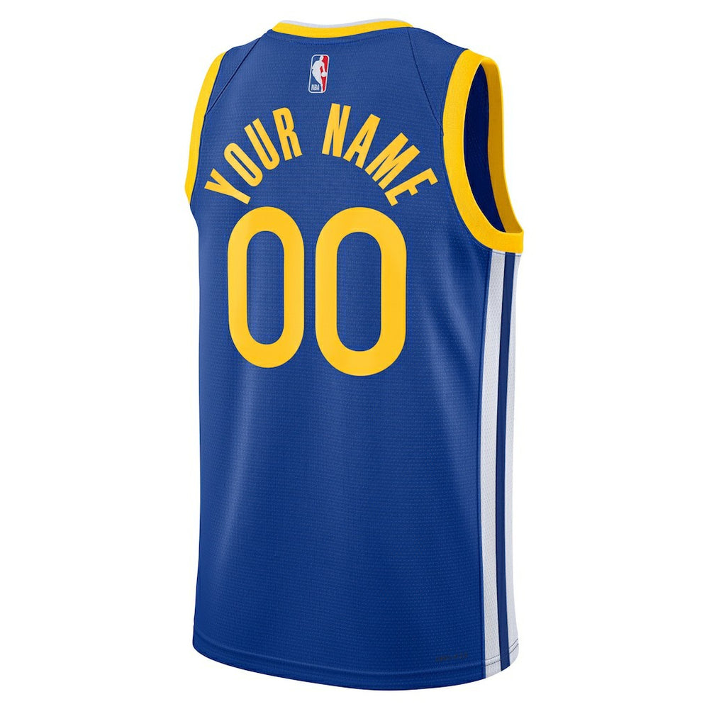 Golden State Warriors Unisex Swingman Custom Jersey Royal for sale Icon Edition | Nike Near Me