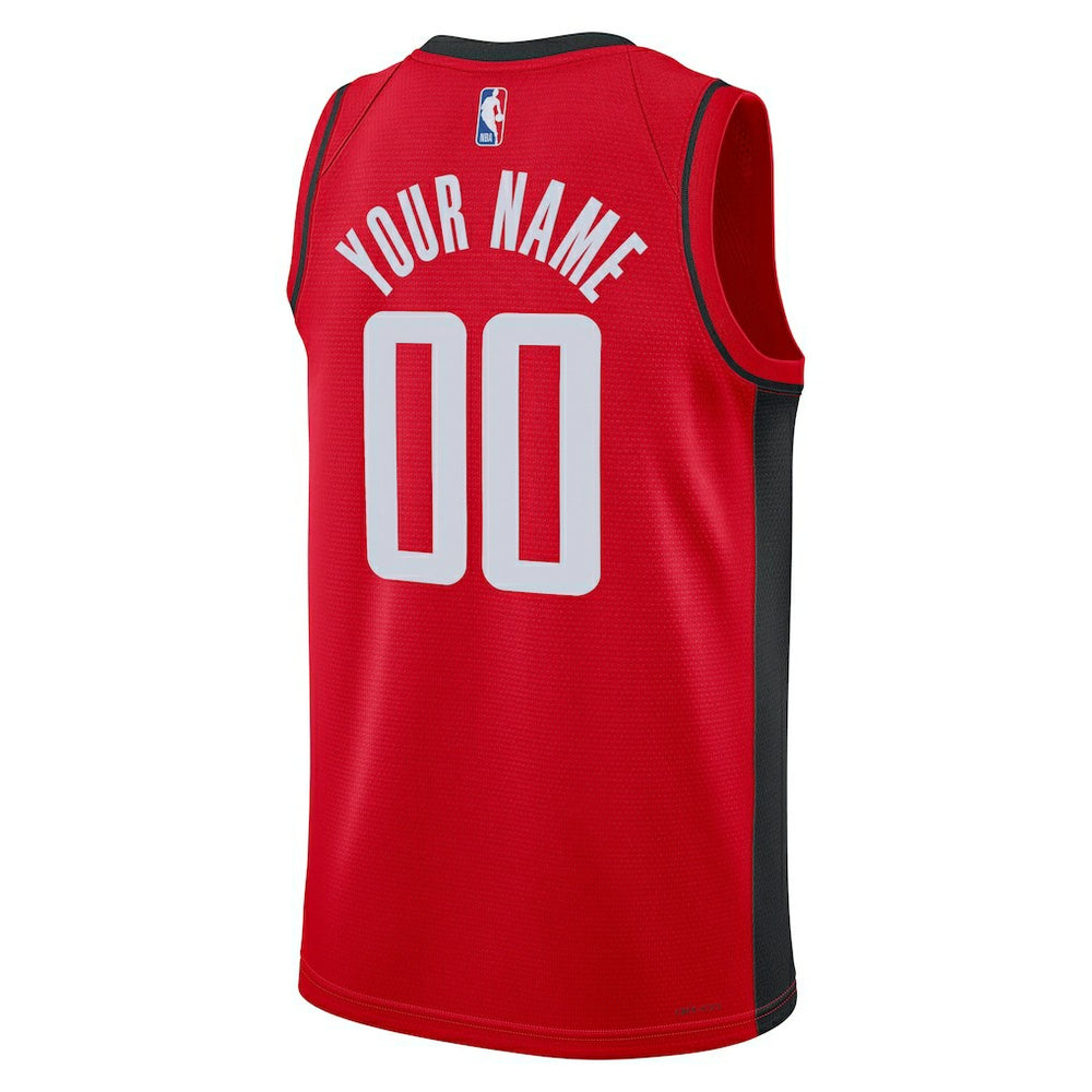 Houston Rockets Unisex Swingman Custom Jersey Red Icon Edition | Nike