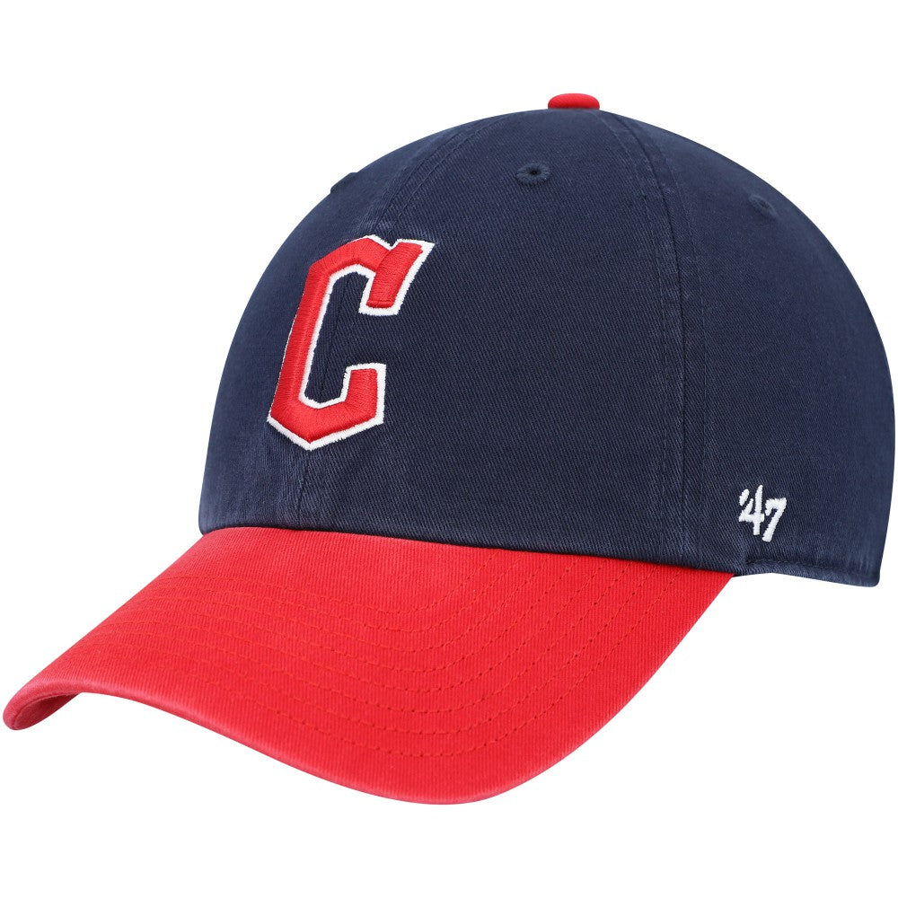 Cleveland Guardians '47 Clean Up Adjustable Hat - Navy - 47 brand Lifestyle