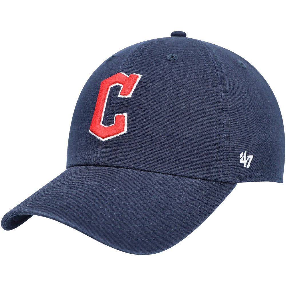 Cleveland Guardians '47 Clean Up Adjustable Hat - Navy - 47 brand Discount