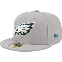 Philadelphia Eagles New Era Omaha 59FIFTY Fitted Hat Gray