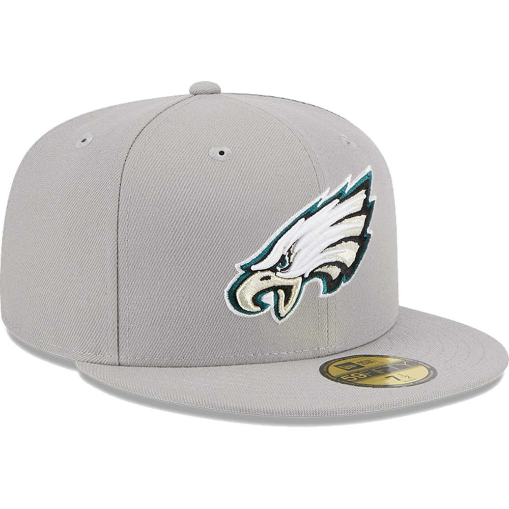 Philadelphia Eagles New Era Omaha 59FIFTY Fitted Hat Gray