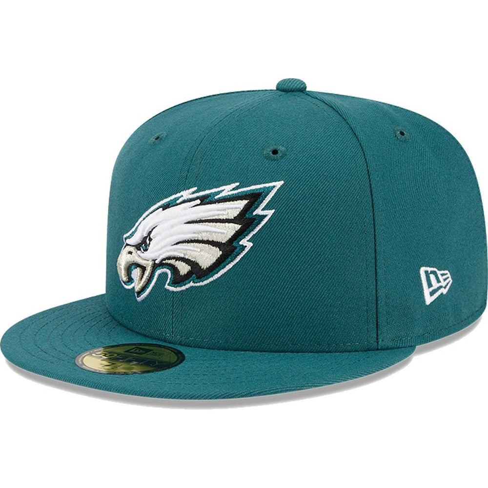 Philadelphia Eagles New Era Omaha 59FIFTY Fitted Hat Midnight Green