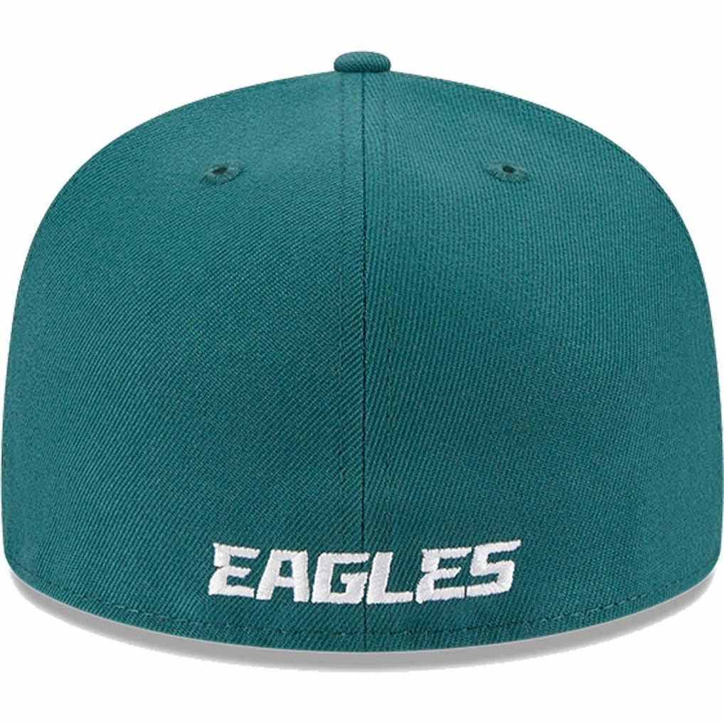 Philadelphia Eagles New Era Omaha 59FIFTY Fitted Hat Midnight Green